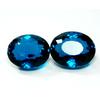 Natural Blue Grandidierite Loose Gemstone 80.23 ct Oval Cut Pair for Jewelry Making and Crafts