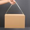 100m Yellow High Viscosity Transparent Packaging Tape - Durable, Large Size, Easy to Use for Sealing Boxes