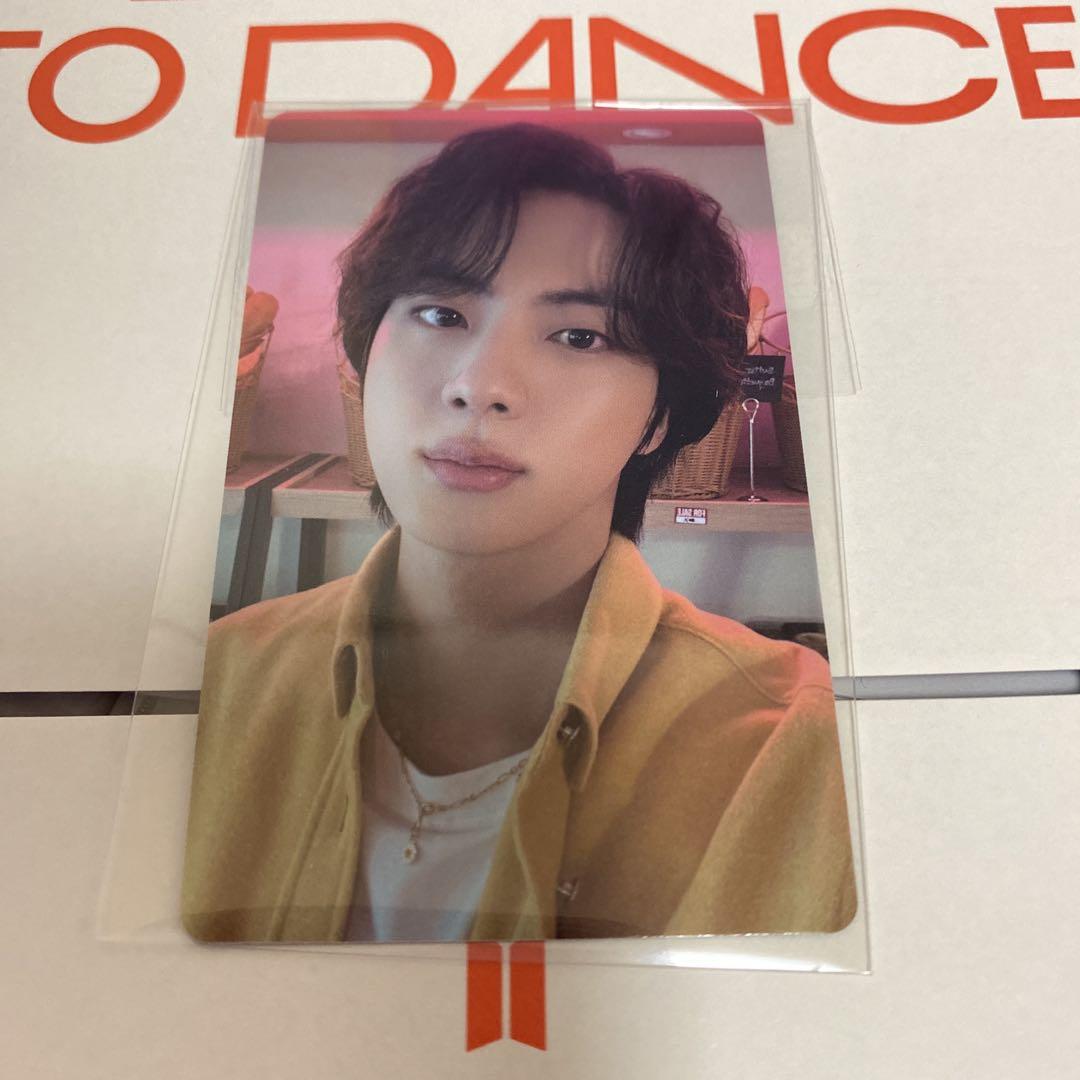 

[USED] BTS PERMISSION TO DANCE trading card JIN