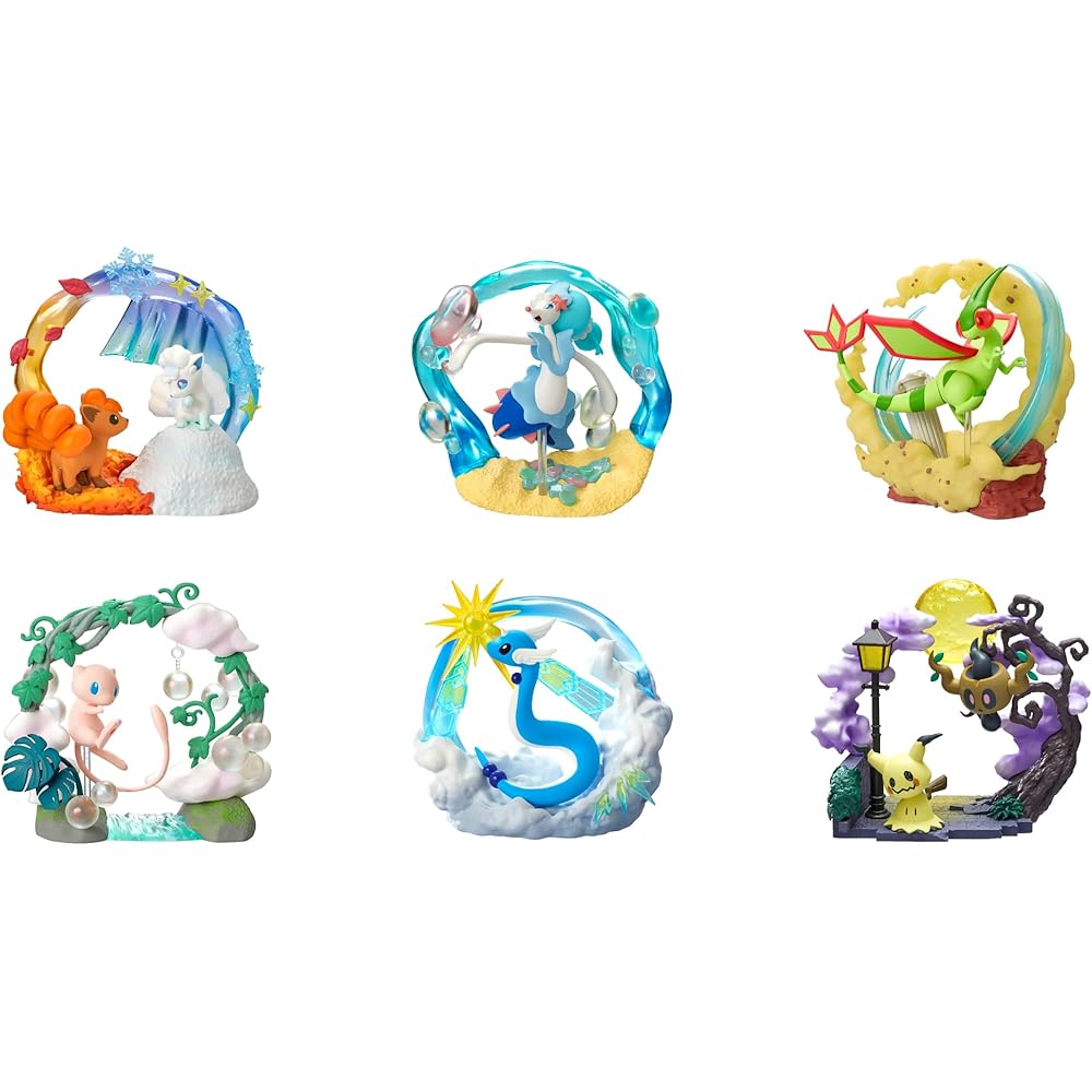 

Pokemon Circular Diorama Collection 2 Limited Edition Display Set