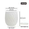 Large Caliber Resin Flower Pot for Monstera Deliciosa - Durable, Thickened Design with a Luxurious Touch