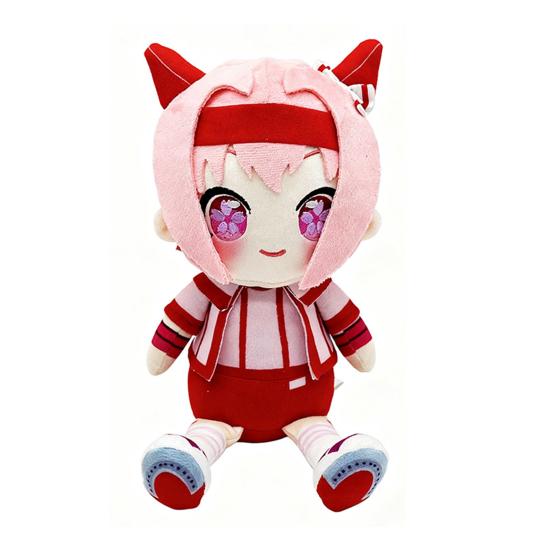 Decorative Collectible Doll Cartoon Appearance Soft PP Cotton Filling Stress Relief Plush Toy