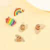 Progress Pride Pins, Pride Pins, Rainbow Enamel Pins, Rainbow Breast Pins