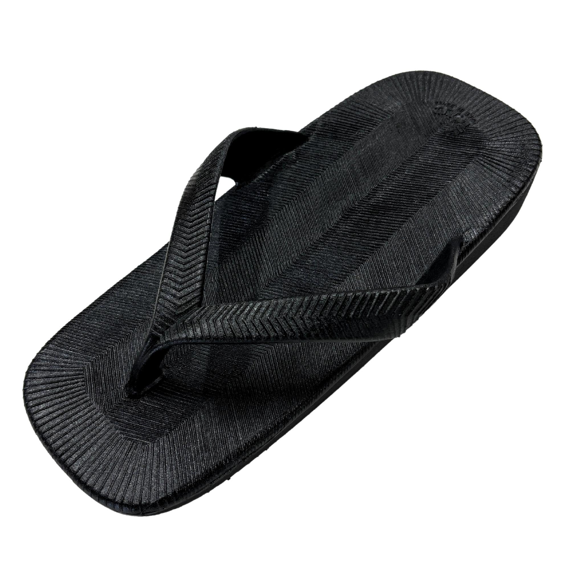 

Edoten Men s V.I.C x Shigi 603 Forever Wear Geta Sandals with Injection Upper and Sponge Sole, Fitted Thong Sandals, Size 26cm (8.5 inches), Black