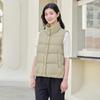Tanboer Women's Cropped Stand Collar Down Vest