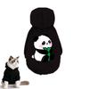 Pet Hooded Sweatshirt Cats & Dogs Cute Fashiona Unique Panda Print Design Suitable Pomeranian Maltese Large Breed Dog
