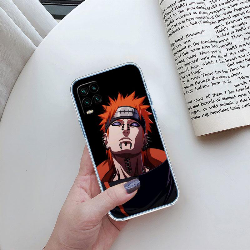 Anime Akatsuki Naruto Transparent Phone Case for Motorola Moto E22I E22S E22 E32 E40 E7 E7I G Plus Power Play Stylus G22 G14