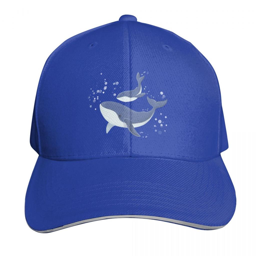 Whale Under the Sea Baseball Cap New In The Hat hats on offer sun caps Beach Womens Beach Outlet Unisexs