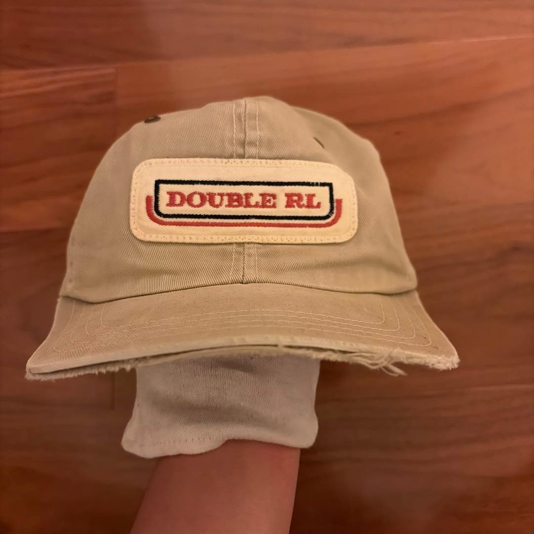 Used Double RL RRL Trucker Cap Three Stars 90S Ralph Lauren