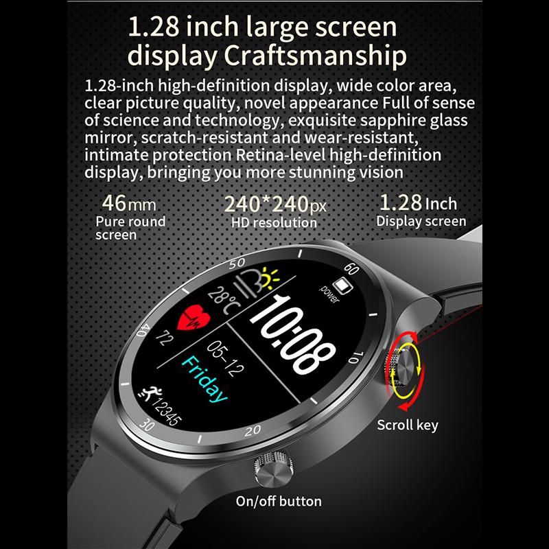 Buy S6 PRO Smart Watch with Step Counting Sleep Monitoring Heart Rate Blood  Pressure for Men at affordable prices — free shipping, real reviews with  photos — Joom