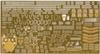 Fujimi Models Parts Series 40 Imperial Japanese Navy Heavy Cruiser Takao Dedicated Etching Parts 1/700 Grade-Up No. Gup-40