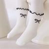 3Pairs/Lot Children's Socks For Boys Girls Striped Student Sport Baby Socks 0-8Yrs Kids Cute Letter Bear Bow Sock Spring Autumn