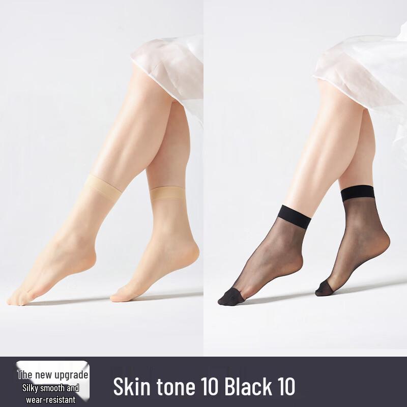 LangSha Women's Anti-Snag Thin Ankle Socks