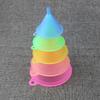 5Pcs/set  Plastic Funnel Set for General Purpose Lab Car Kitchen Home Tools