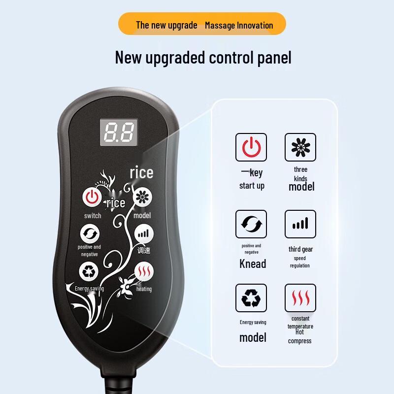 AUX Cervical & Lumbar Massager with Heat