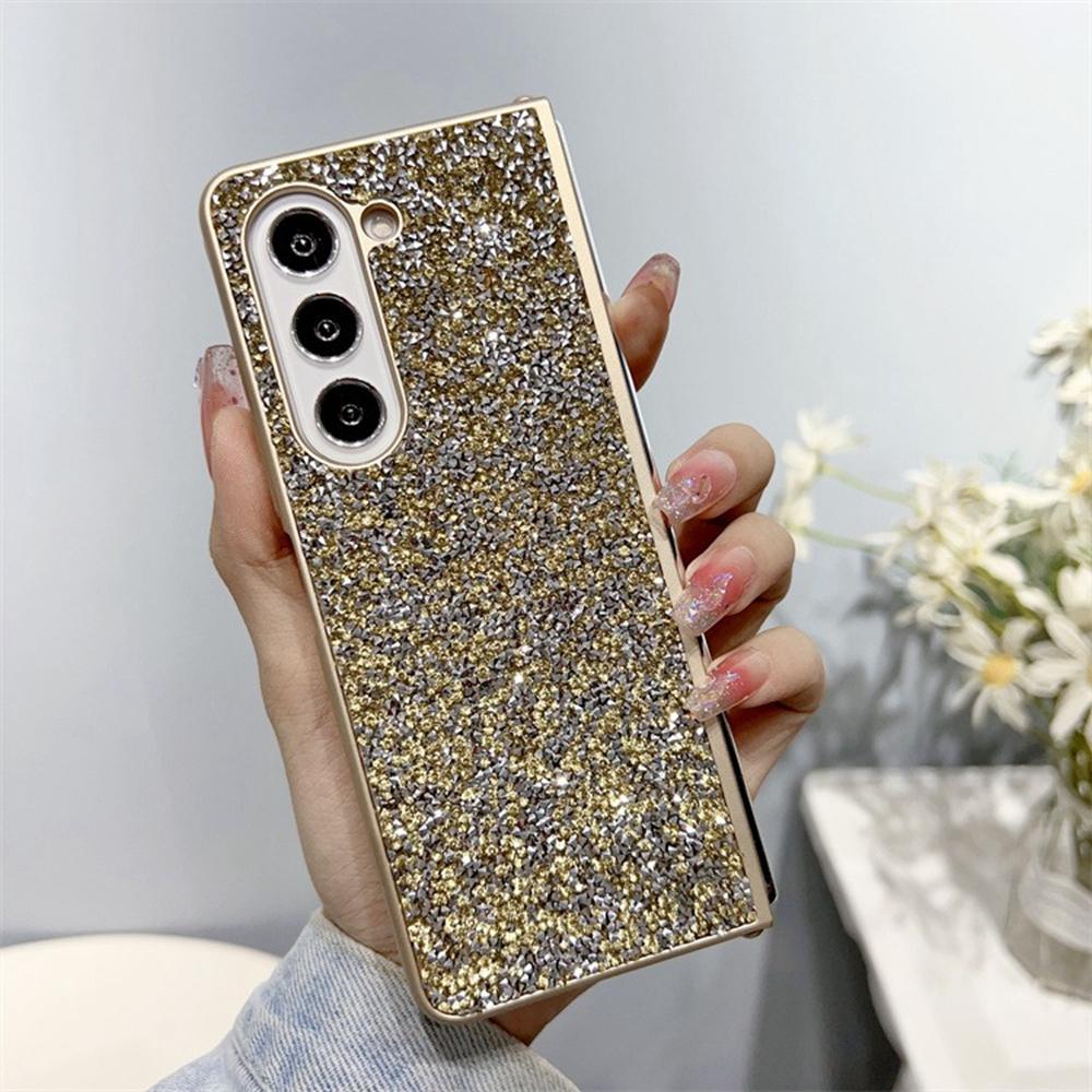 For Samsung Galaxy Z Fold5 5G Case Bling Glitter TPU Phone Cover