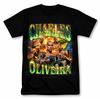 Charles Oliveira UFC Grafik T-Shirt Vintage Stil MMA Fan Tee