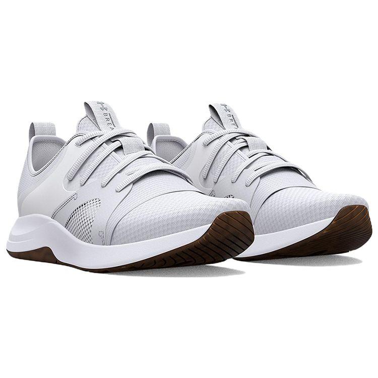 Under Armour Charged Breathe Lace TR White Women Sneakers 3025058-102