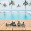 For Intex 25022E Pool Water Jet Kit Water Jet Connector Swimming Pool Maintenance 1.25 Inch Fittings Easy Installation