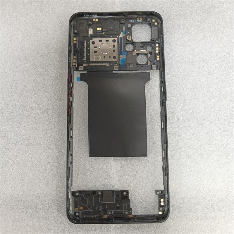 Per Realme GT Neo 2 Neo2 RMX3370 Cassa Completa Telaio Centrale + Vetro Copertura Posteriore Batteria Parti di Ricambio Posteriori