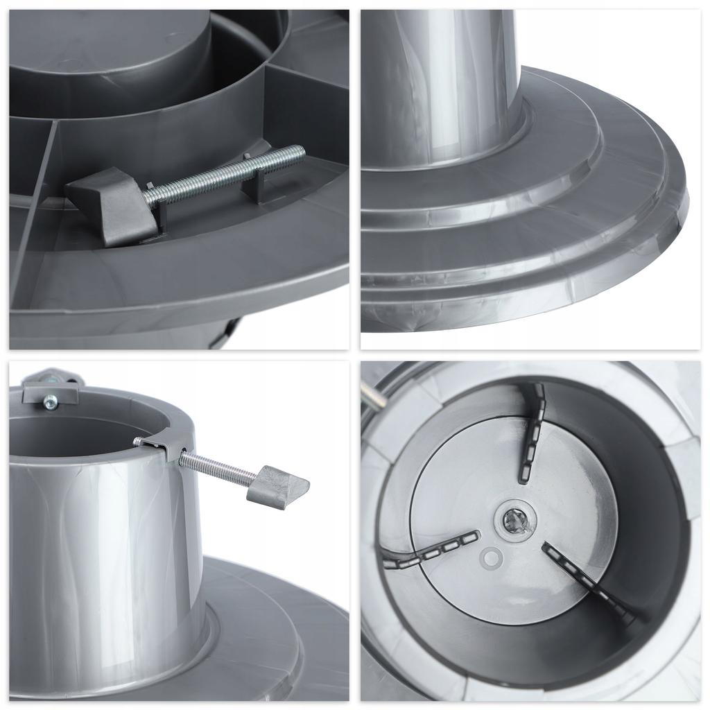 KADAX Christmas Tree Stand Christmas Tree Stand 2 M Silver