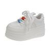 Inner Height Increase Women's Autumn New Super Fire Platform Shoes Versatile Small Muffin Casual Board Shoes