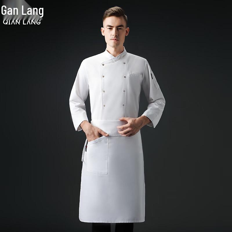 Мужская длиннорукавная униформа повара Qianlang L