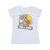 Tom And Jerry Womens/Ladies Sketch Logo Cotton T-Shirt