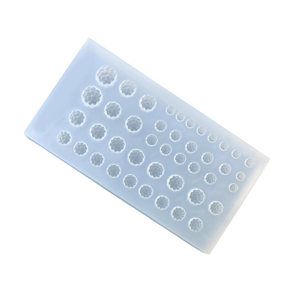 Raspberry Silicone Mold For Resin Crafts Jewelry Making Food Grade Mould Easy Release DIY Accessories Decoration