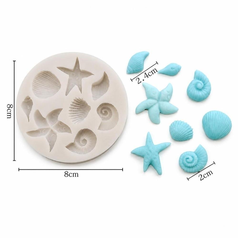 3PCS Heat Resistant Mermaid Tail Silicone Mold Silicone Baking Mold Birthday Cake Decoration