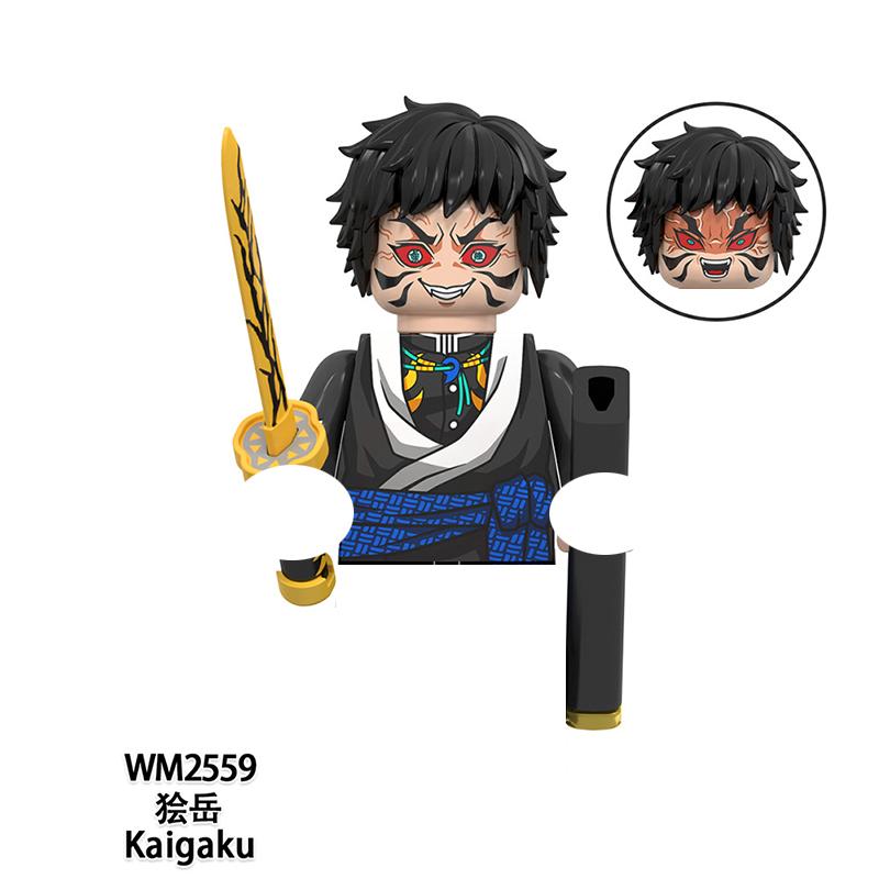 Anime Demon Slayer Blocks Blind Box Wm2998-3008 Bricks For Toys Gifts Action Figures Building Blocks For Children
