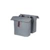 Basil Double Bicycle Bag City 28-32 Liters Gray - 18072