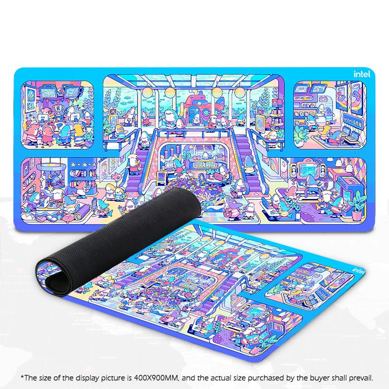 Large Mouse Pad Xmm Kawaii Shark Mouse Mats Gamer Cute Pad for Computer Mouse XXL bule Gaming Accessories Laptop Desk Mat