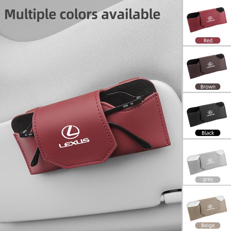 Car Visor Glasses Holder Box Sunglasses Storage Bag Case Accessories For Lexus IS250 IS200 CT200h GS300 LS430 RX450h LX570 IS300
