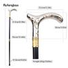 Golden White Plum Blossom Flower Fashion Walking Stick Decorative Stick Cospaly Vintage Fashionable Walking Cane Crosier 95cm