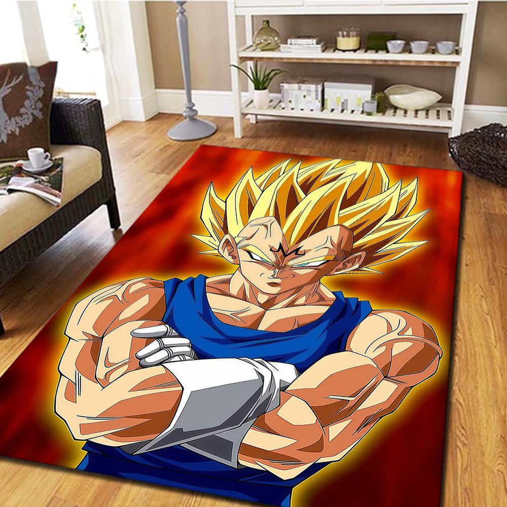 Vegito Carpet for Living Room, Digital Print Floor Mat, Cool Movie Bedroom Rug, Home Decor Play Mat -HYQ32
