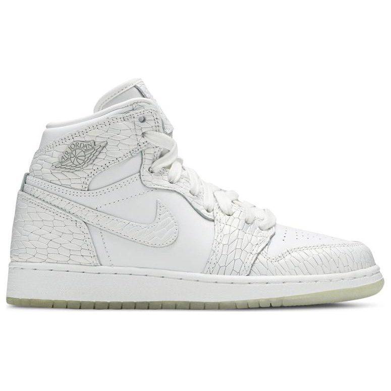 Jordan 1 Retro High Heiress Pure Platinum GS 832596-100