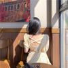 Yuli Cloth French Campanula Petite Puff Sleeve Backless Summer Dress for Women