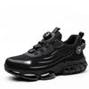Fashion 2025 New Men's Rotating Button Work Safety Shoes Male Steel Toe Shoe Breathable Lightweight Sneakers Protective Men Boots Tenis