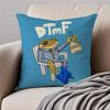 Kühler Latin Sänger BBad Bunny Kissenbezug Staubmilbenfrei Unsichtbarer Reißverschluss Kurzflor Sofa Kissen