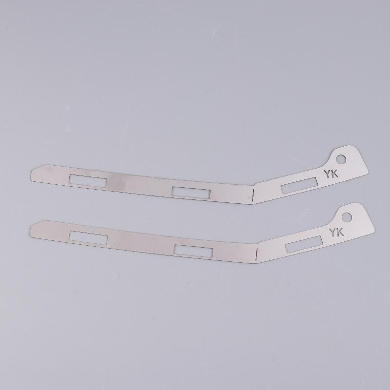 2 Piezas Hebilla de Placa Metálica Para Accord Octava Generación 2008 2013 Soporte Frontal de Parachoques Soporte de Fijación Resistente al Óxido