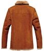 Men's Faux Leather Velvet Jacket - Fur-Lined and Thickened, Autumn/Winter Bestseller