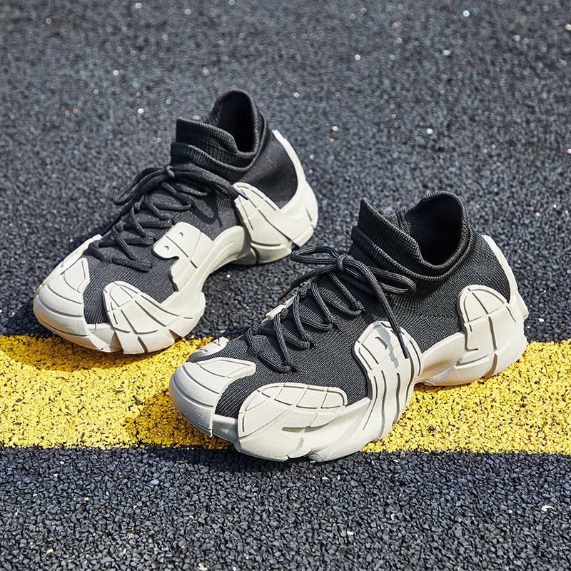 Flying Shoes Spring New Student Sports Shoes Fitness Running Casual Shoes Increase Height