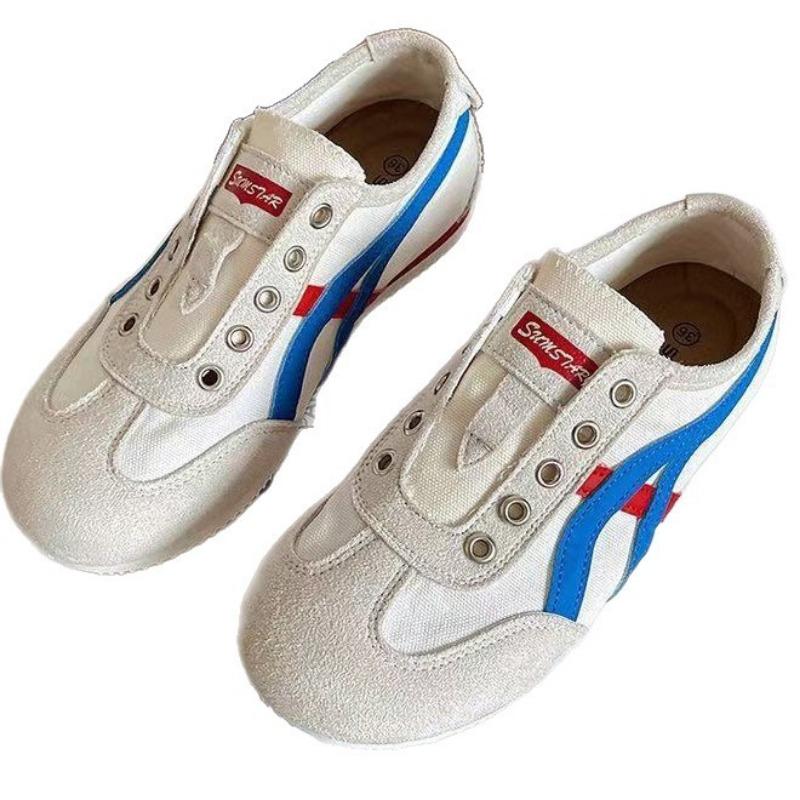 Classic Retro~ Showing Feet, Small Fried Street Sharp Tools, Thin Breathable Canvas Shoes for Women In Summer