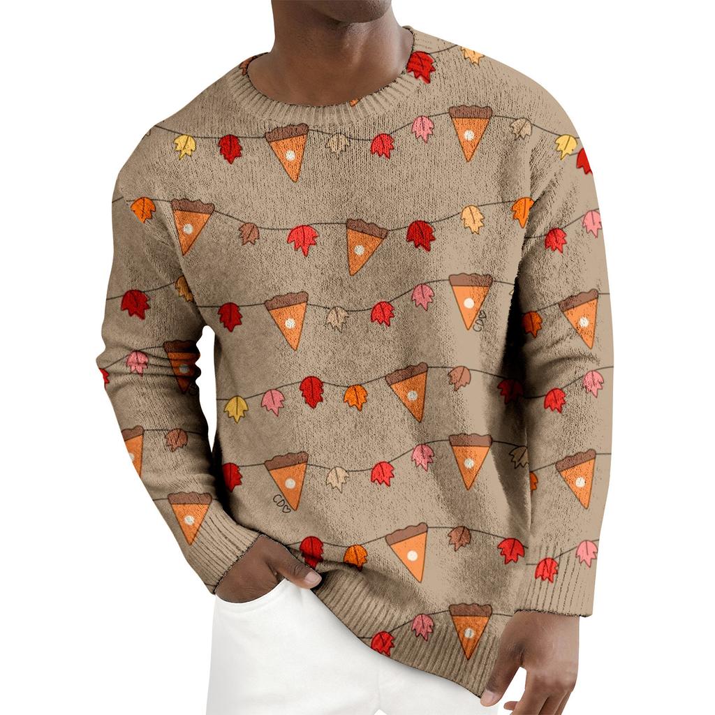 GPB-DDMTT01 Imitation Mink Pullover Sweater 3D Printing Universal for Men and Women