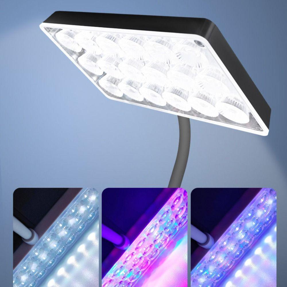 Waterproof LED Aquarium Lighting Energy Saving Adjustable Aquatic Plant Light 360° Rotation 220V Fish Tank Light