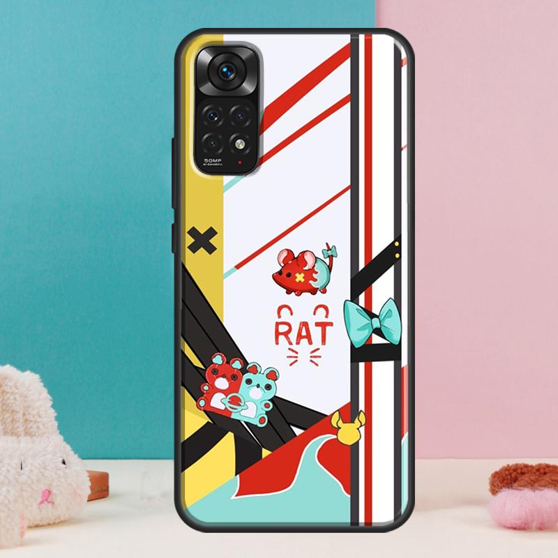 Anime Hololive Case For Xiaomi Redmi Note 13 12 Pro 14 11 9 10 9S 10S 11S 12S Redmi 14C 13C 10C 12C Cover