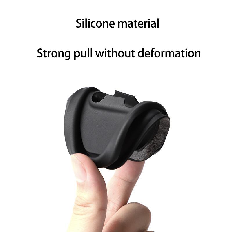 4pcs Mute Damping Cushion Silicone Car Door Lock Buckle Cover For Skoda Octavia KAMIQ KODIAQ SUPERB RAPID KAROQ FABIA YETI xkbf53