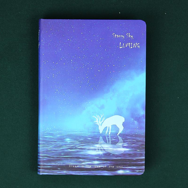 Retro Starry Sky Student Diary: Full-Color Planner Notebook