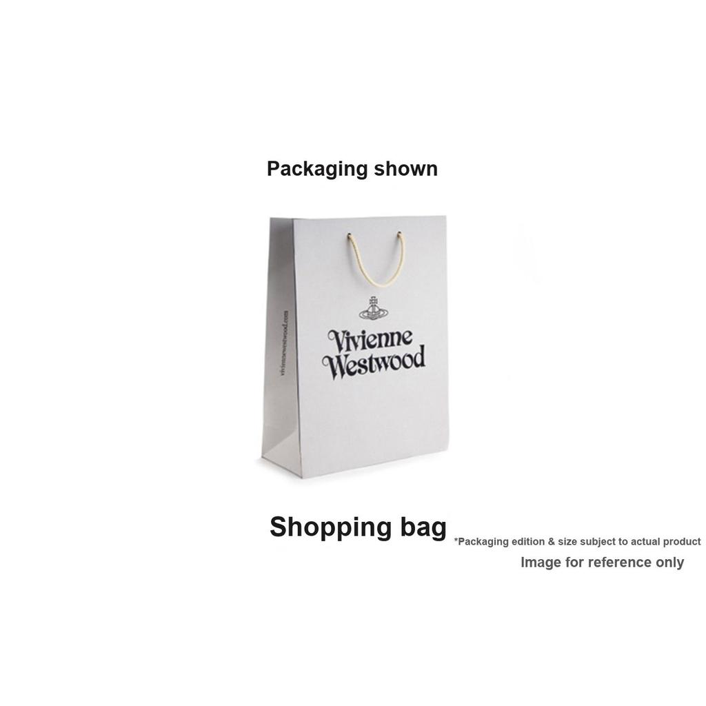 VIVIENNE WESTWOOD Harlequin Metal Logo Drawstring Design Shoulder Bag Women Shoulder Bag Black 4803001QWW01F4N401
